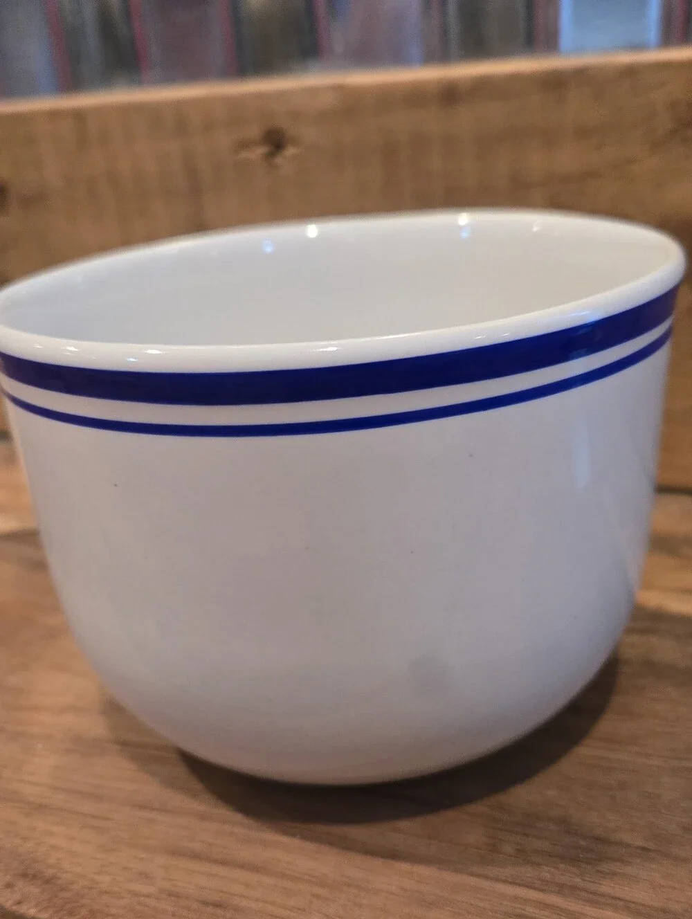 Vtg Grampas Ice Cream Bowl Ceramic Clay Design Co America
